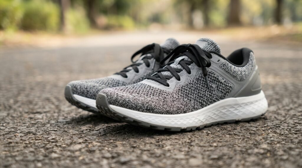 Paire de chaussures de running adaptées aux débutants pour éviter les blessures